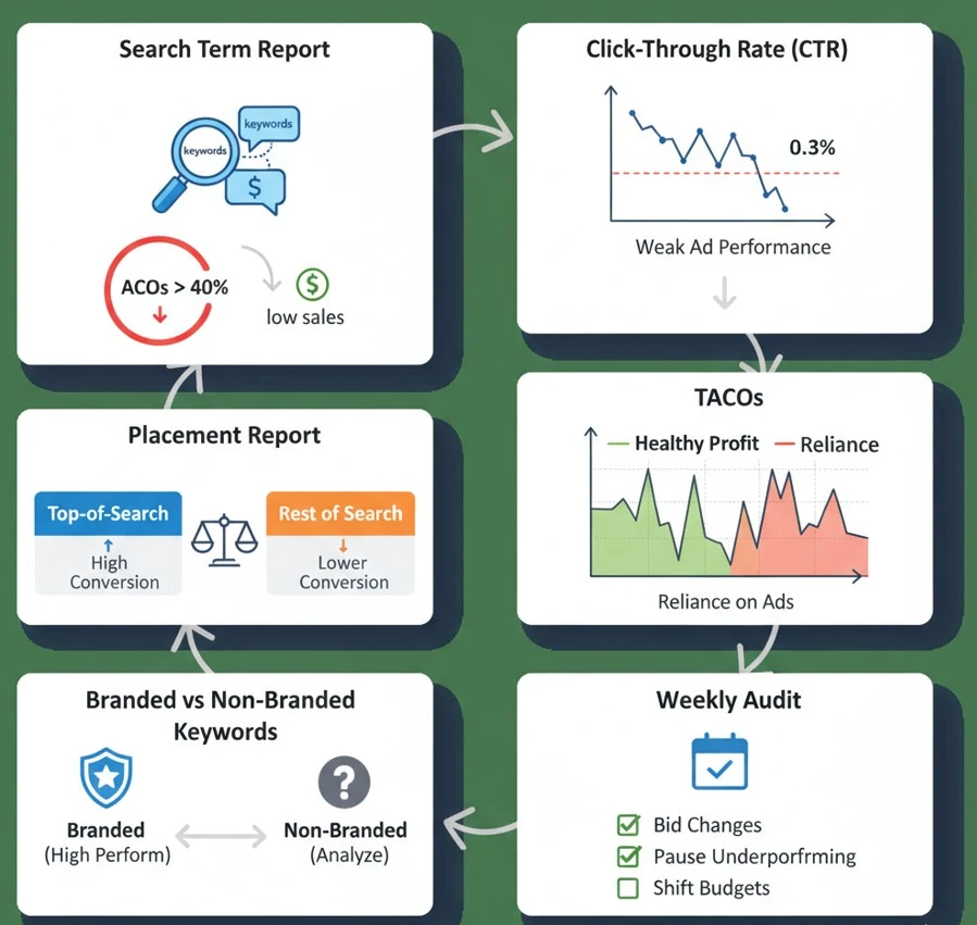 Analyze Amazon Ad Spend