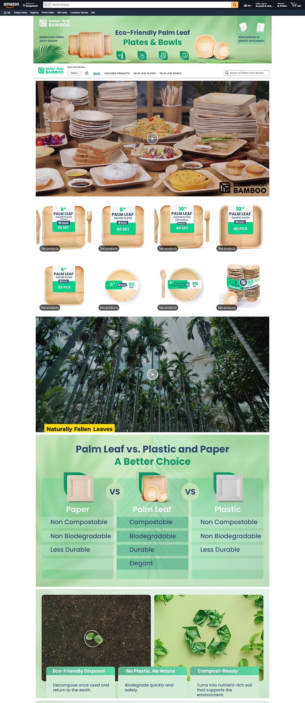 Amazon Storefront Examples for Inspiration