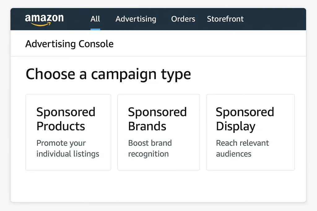 Choose a campaign type