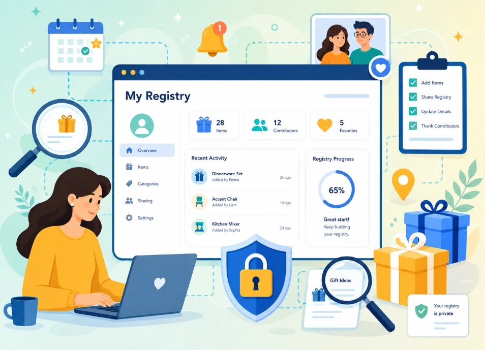 find an amazon registry