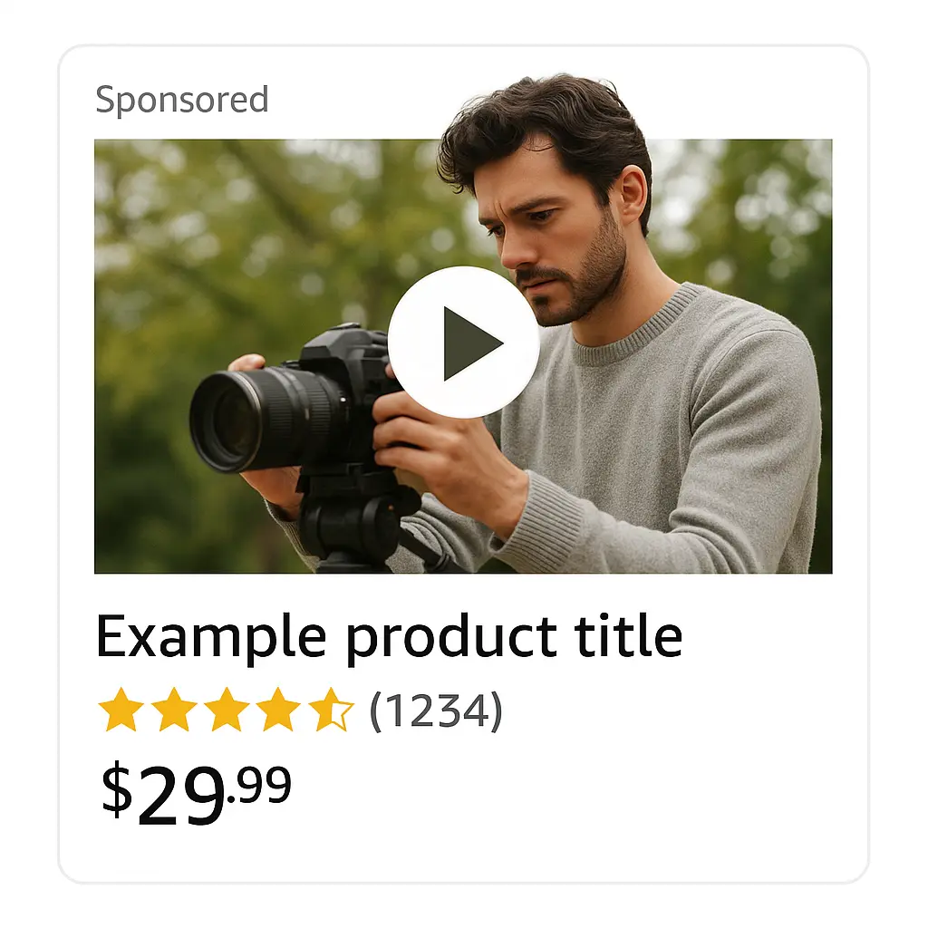Amazon Sponsored Video Ads