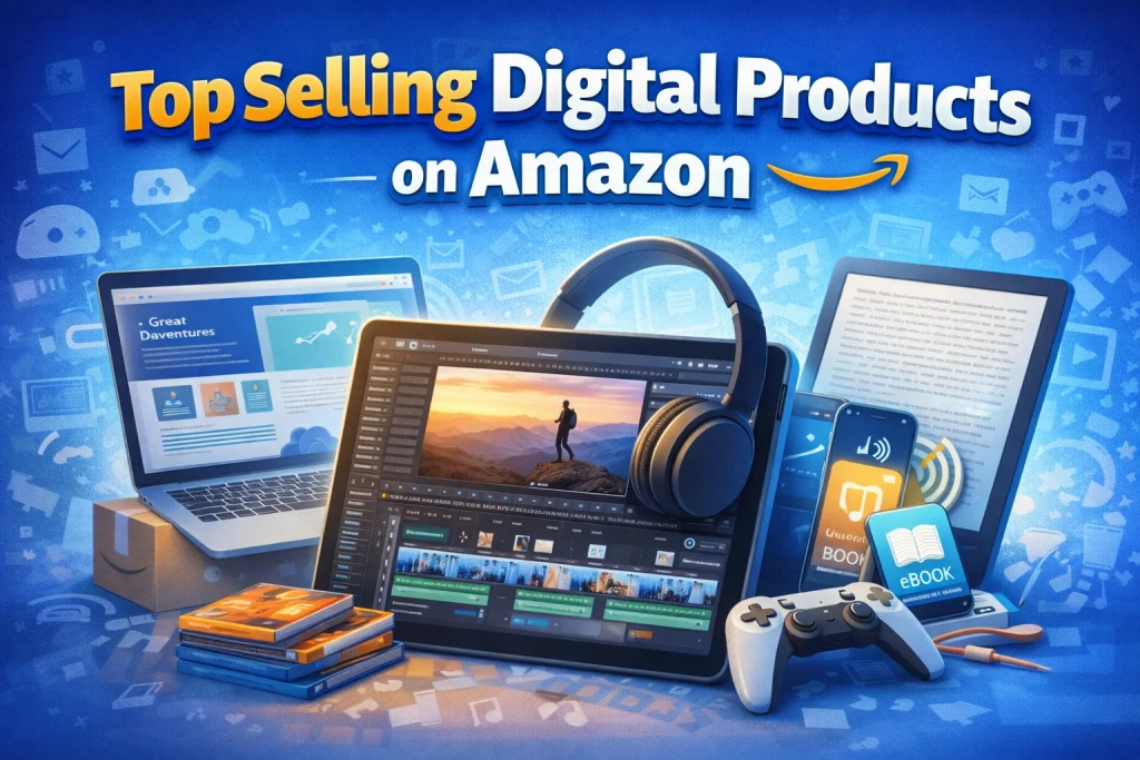 best selling digital products on amazon