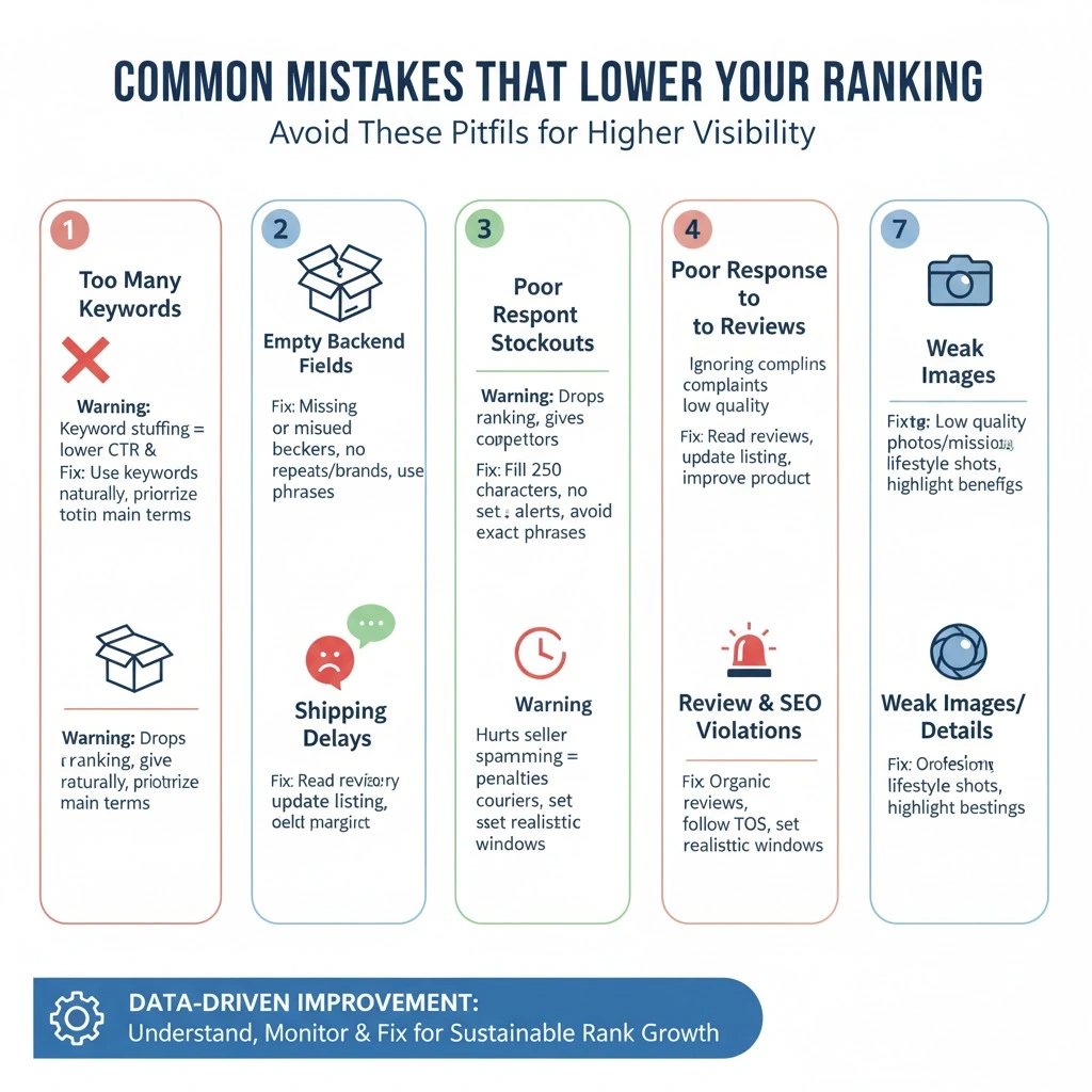 how to rank keywords on amazon