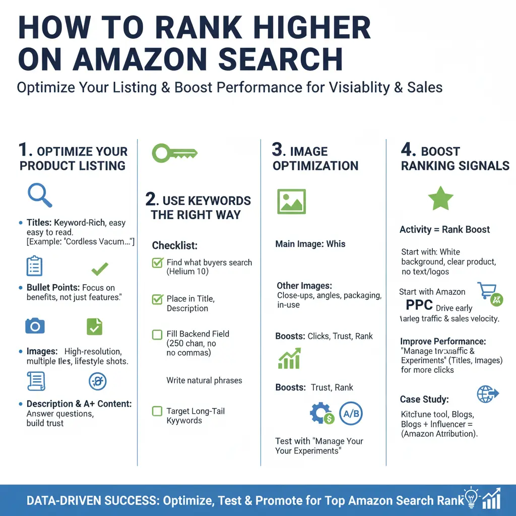 how to rank products on amazon