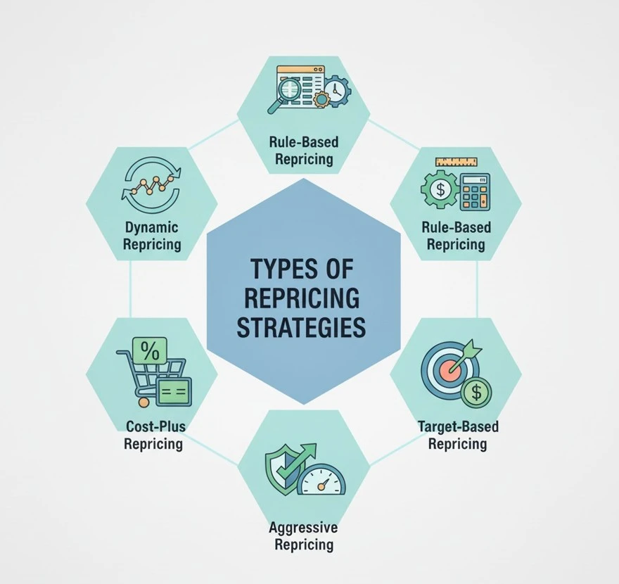 Types of Repricing Strategies for Amazon​