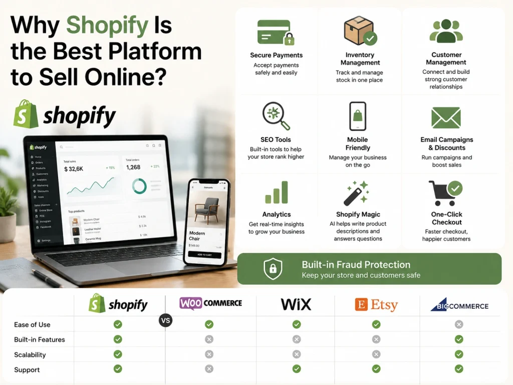 Shopify selling