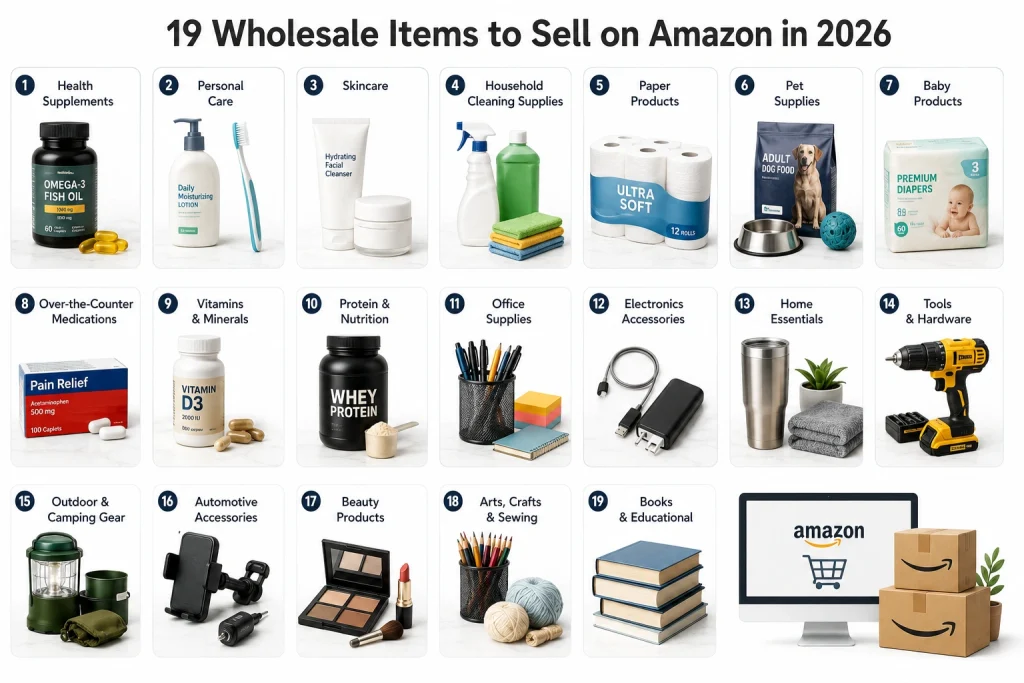 how to sell wholesale items on amazon​
