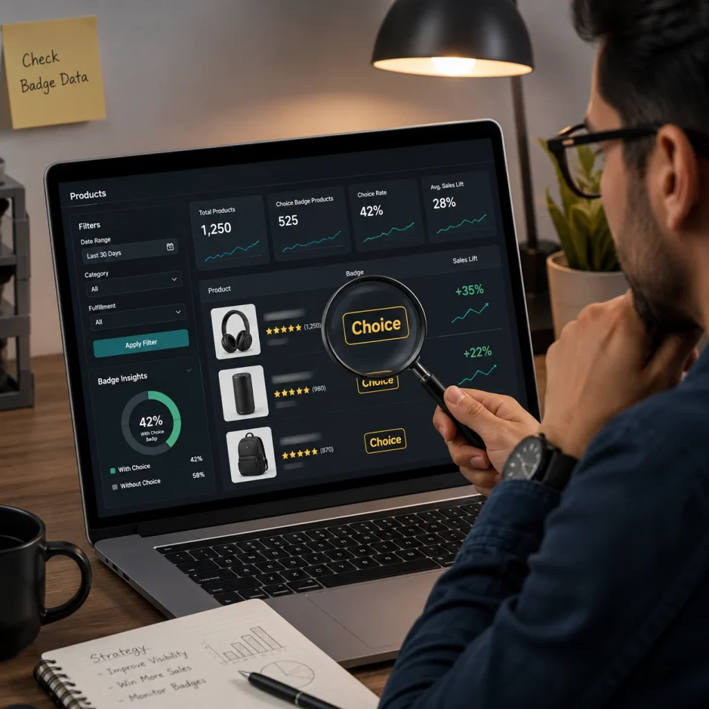what is amazon choice badge