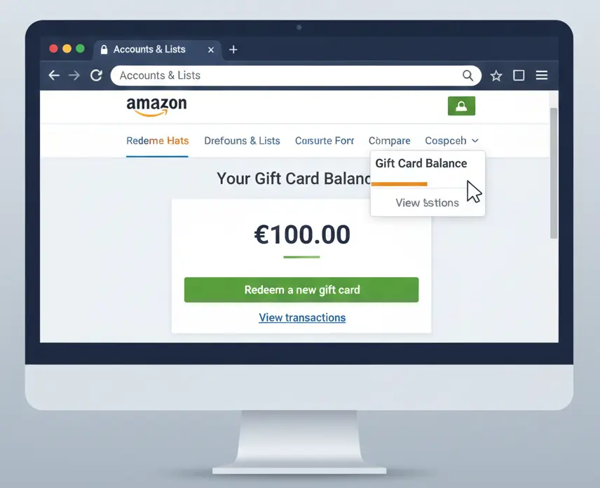 check a balance on a amazon gift card