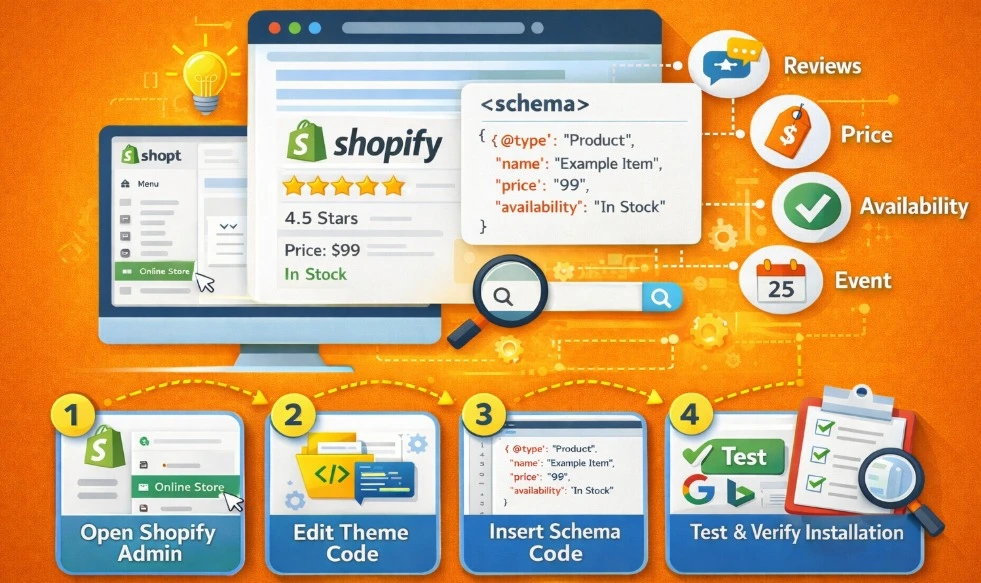 How to Add Schema Markup in Shopify