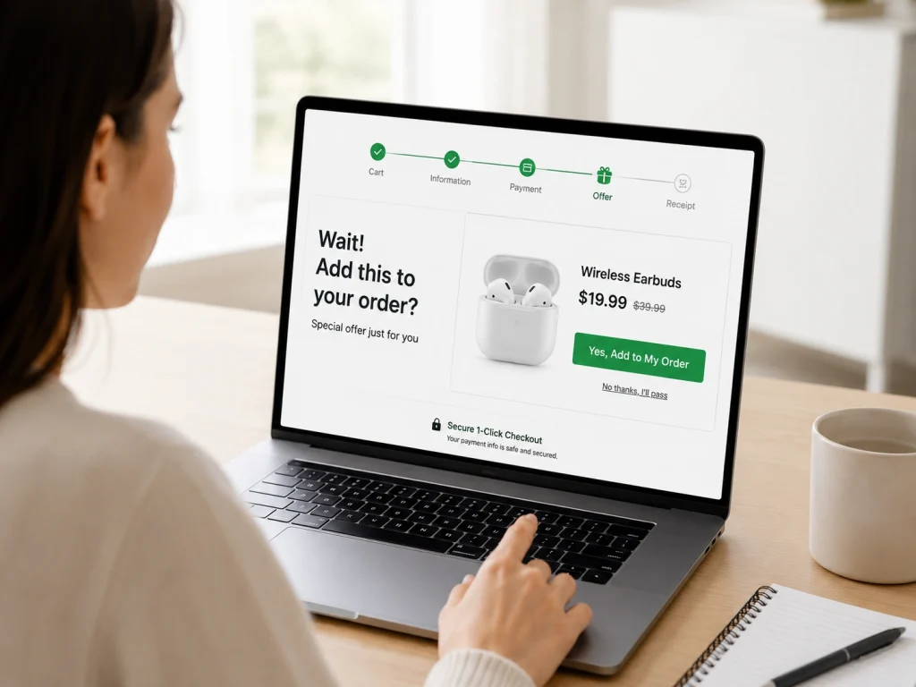 Shopify One Click Upsell