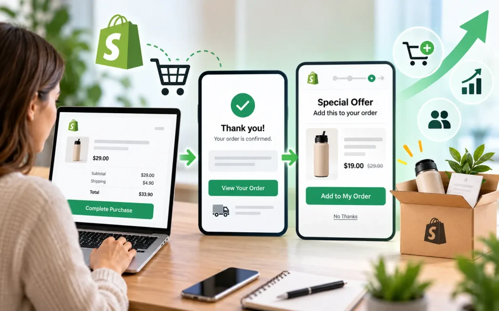 Shopify Post Purchase Upsell