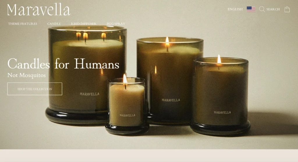 shopify themes for candles
