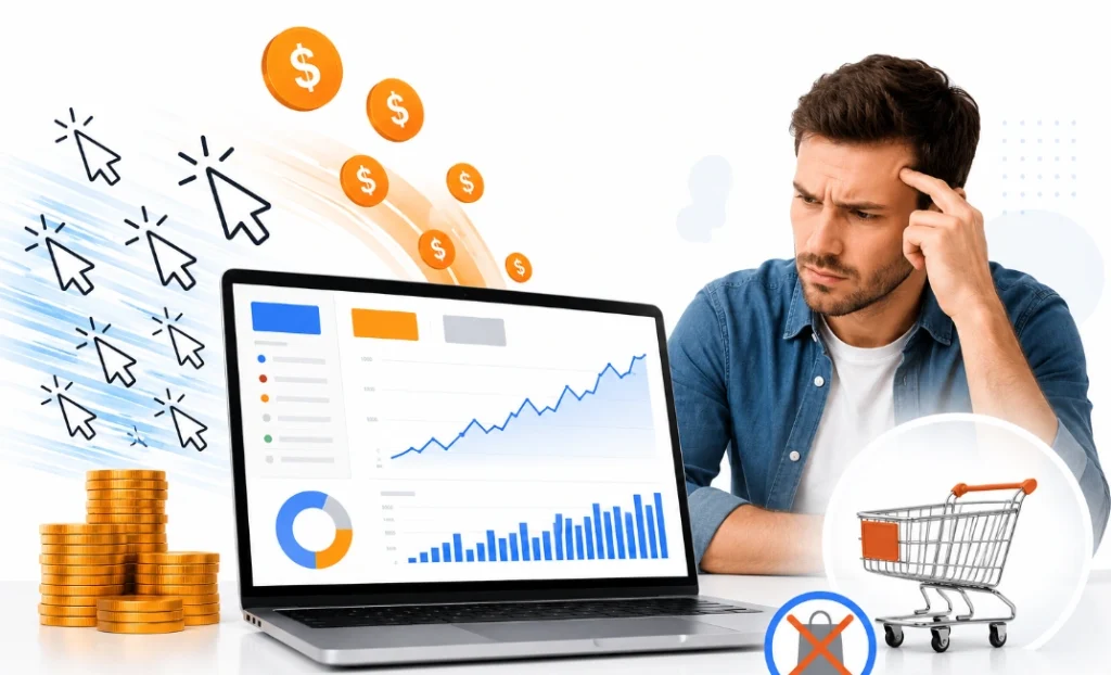 Amazon PPC clicks but no sales