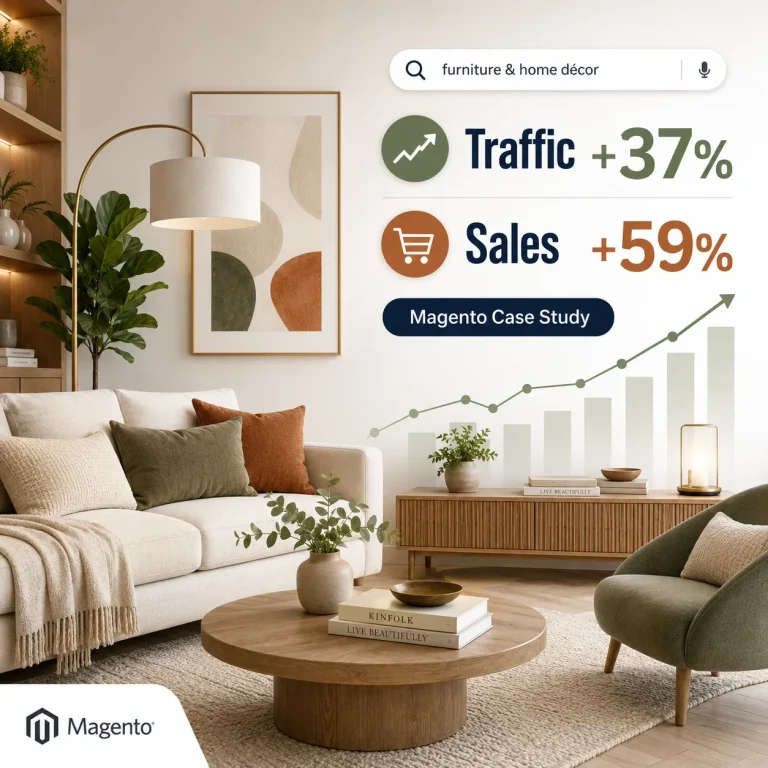 Increased Magento Organic Traffic for a Furniture and Home Décor Store