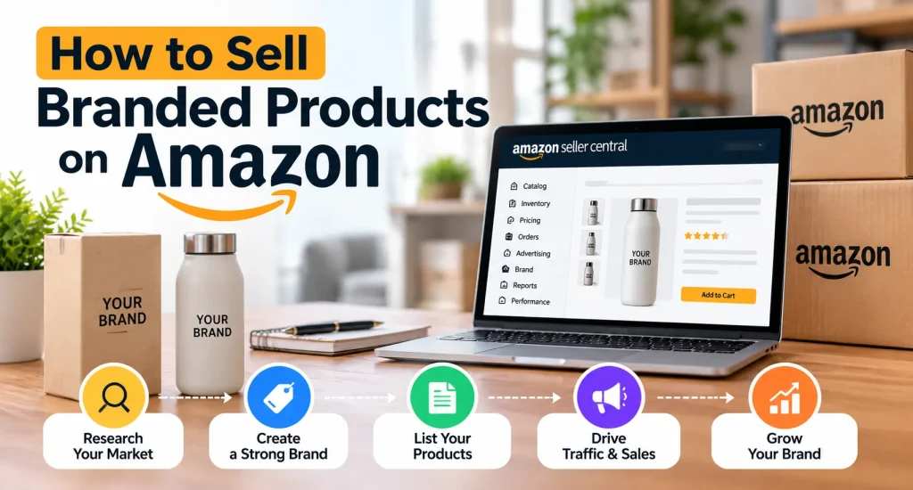 How to Sell Branded Products on Amazon