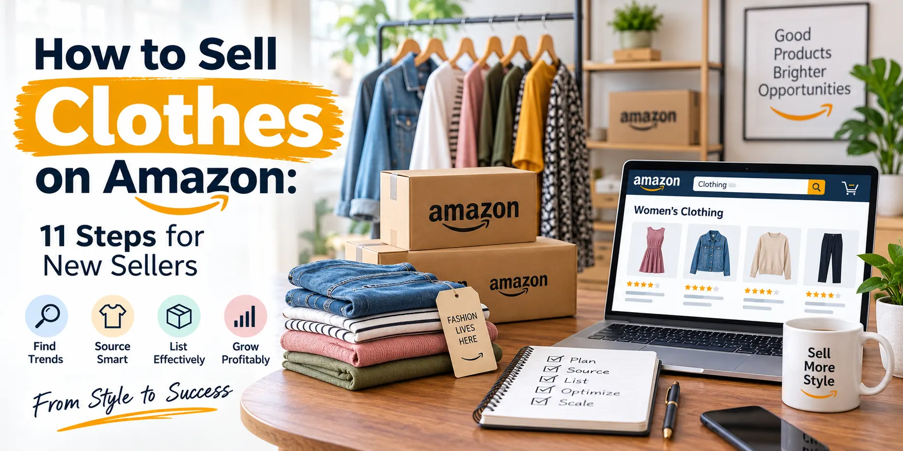 How to Sell Clothes on Amazon