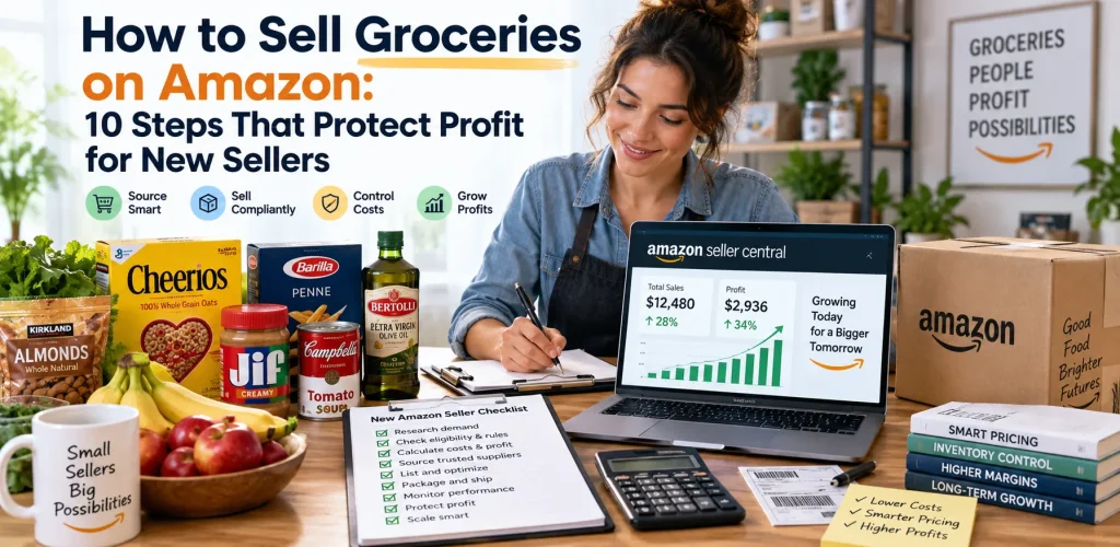 How to Sell Groceries on Amazon