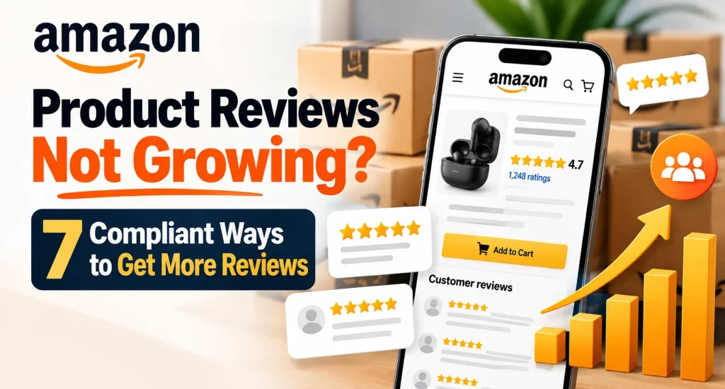Amazon Product Reviews Not Growing