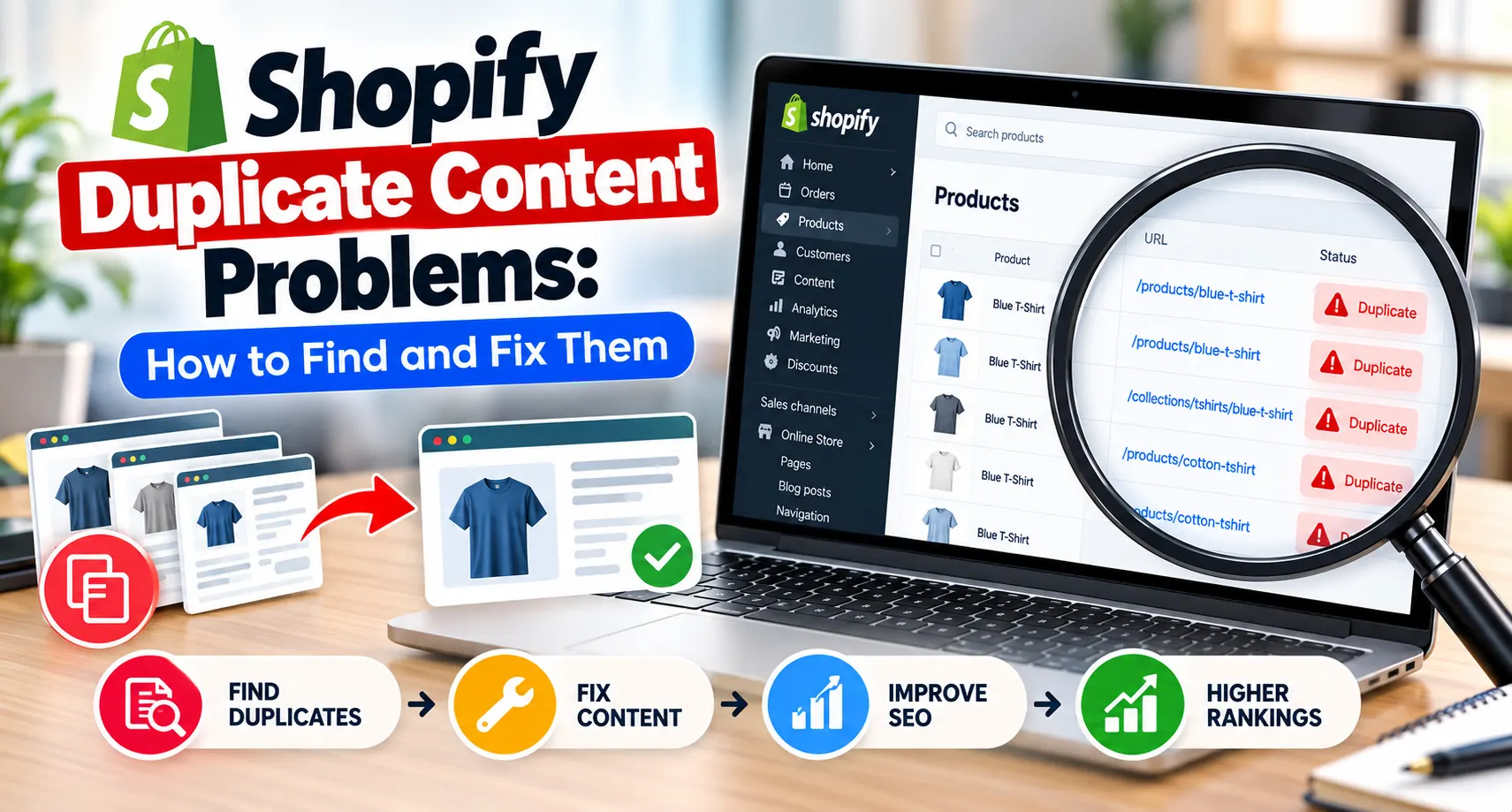 Shopify Duplicate Content Problems
